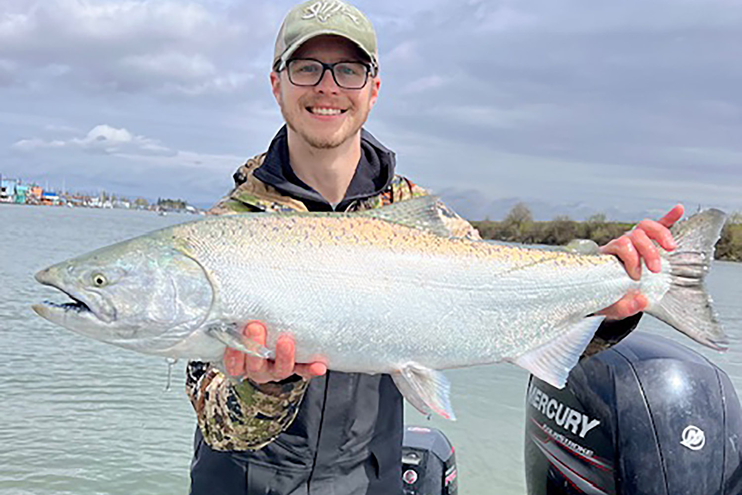 man with fish man with fish